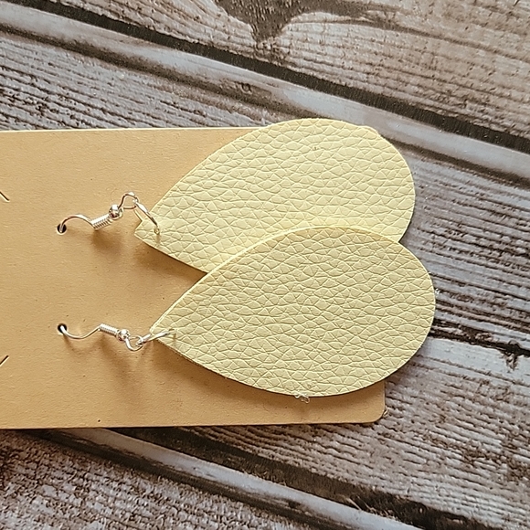 Handmade Faux Leather Earrings Bundle - Picture 2 of 14